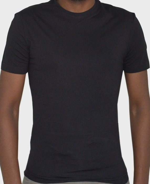 Men's Tees T-Shirt Black - M