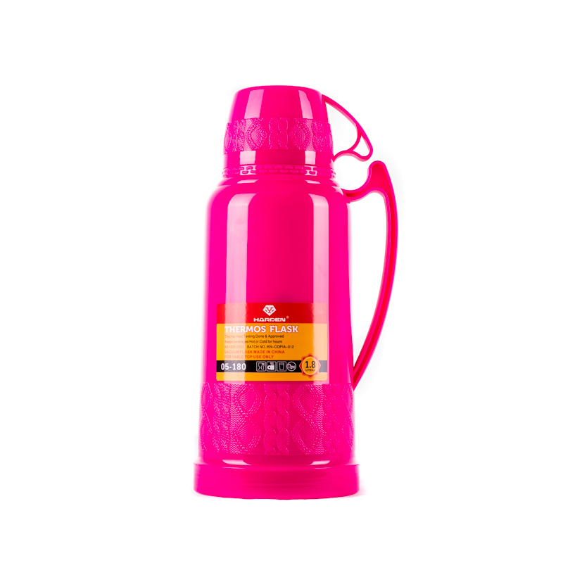 Copia Harden Plastic Thermos 1.8L (05180)-Pink
