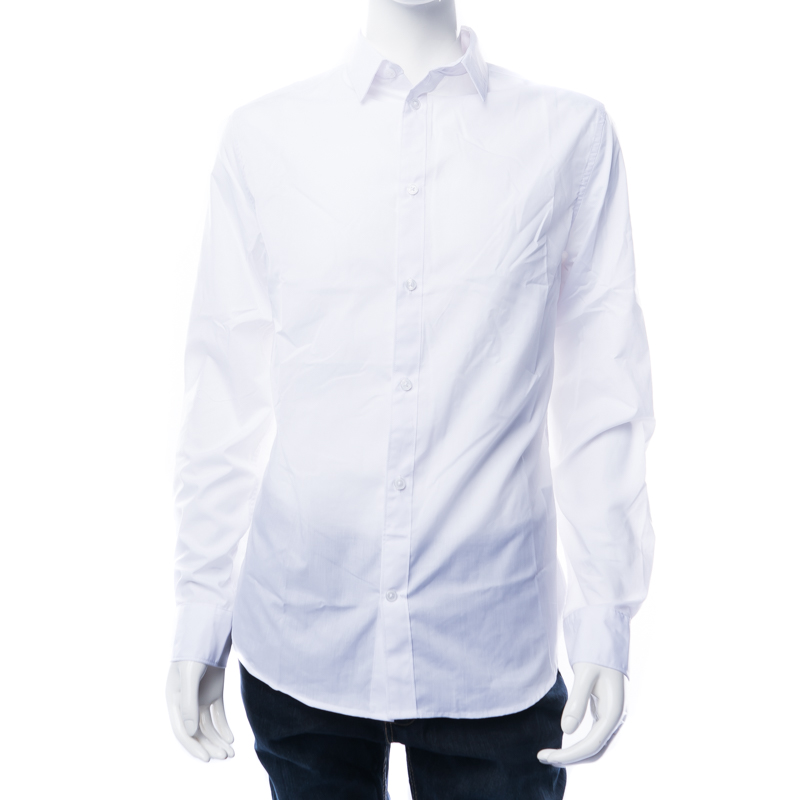 Mens Semi Formal Shirt White Small